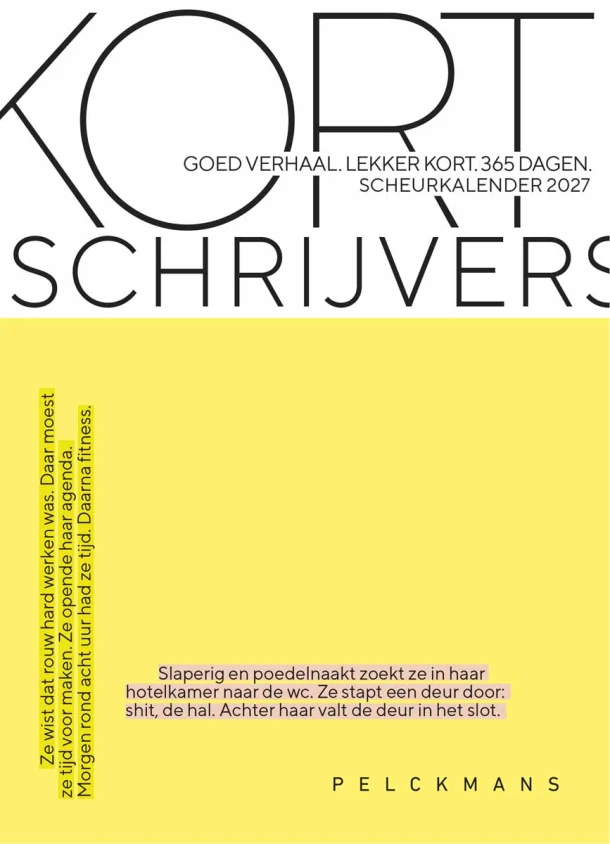 Kortschrijvers Scheurkalender 2027 – Nikki Ikani – boek cover