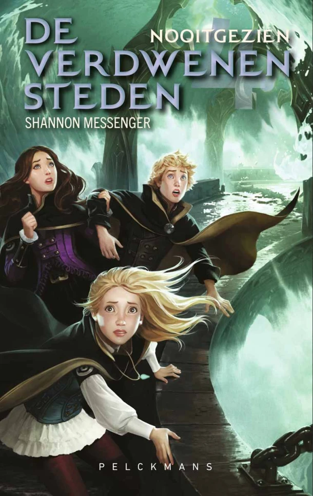 De Verdwenen Steden 4: Nooitgezien – Shannon Messenger – boek cover