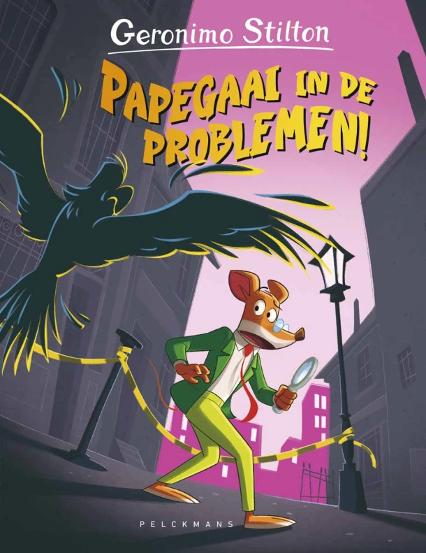 Papegaai in de problemen! – Geronimo Stilton – boek cover