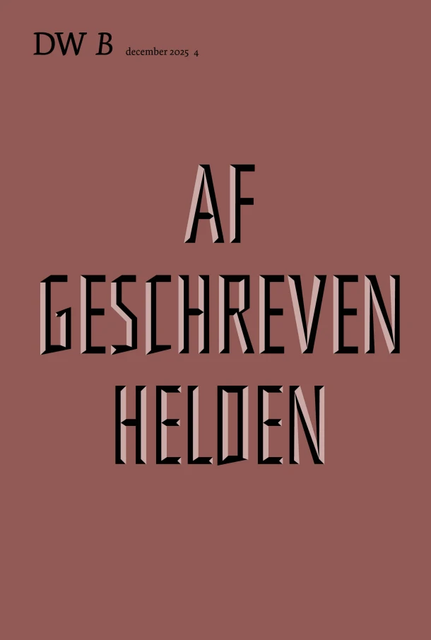 Afgeschreven helden – DW B – boek cover