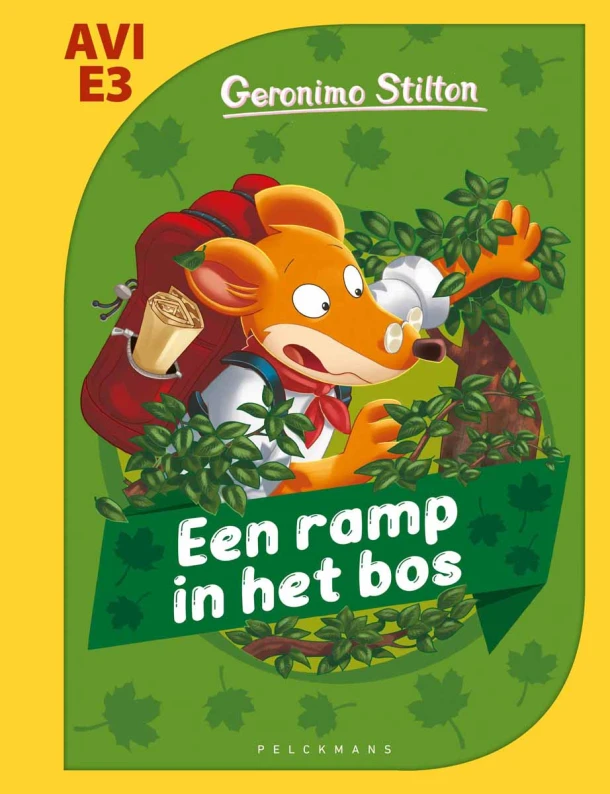 Een ramp in het bos – Geronimo Stilton – boek cover