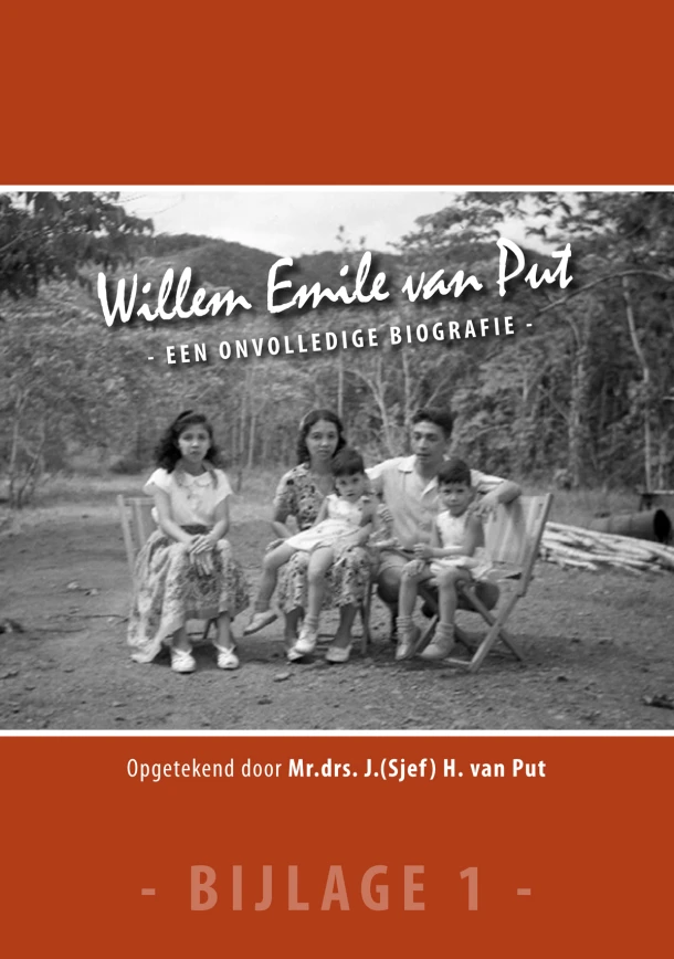 Willem Emile van Put – Sjef van Put – boek cover