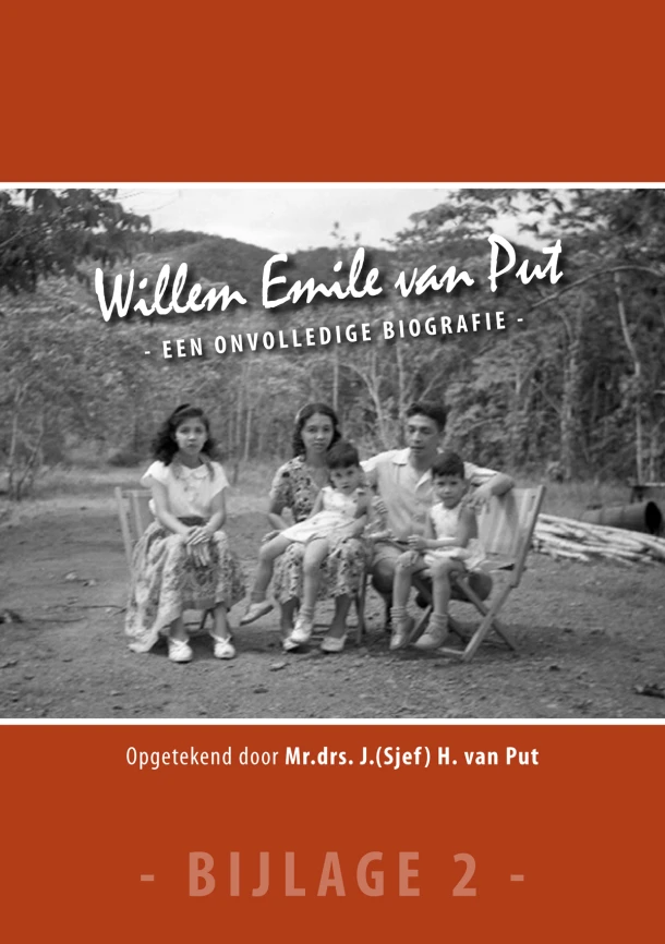 Willem Emile van Put – Sjef van Put – boek cover
