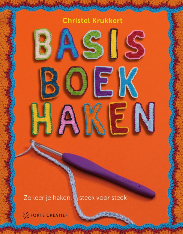Basisboek haken – Christel Krukkert – boek cover