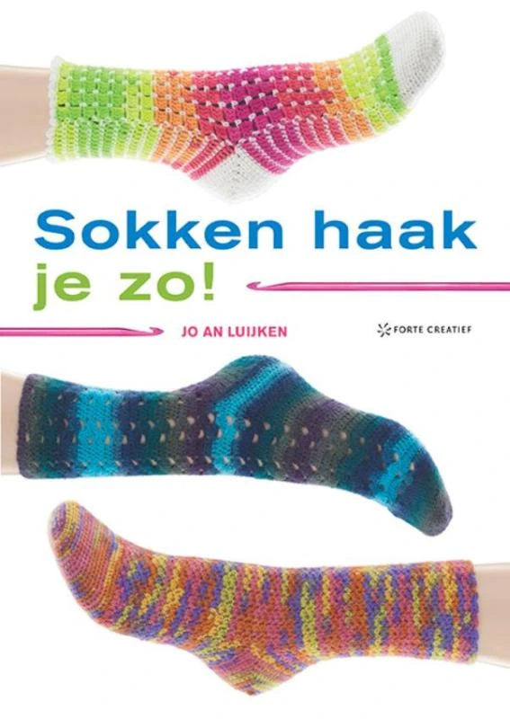 Sokken haak je zo! – Jo An Luijken – boek cover