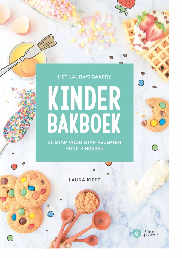 Het Laura's Bakery Kinderbakboek – Laura Kieft – boek cover