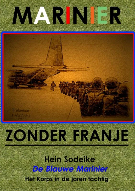 Marinier zonder franje – Hein Sodeike – boek cover