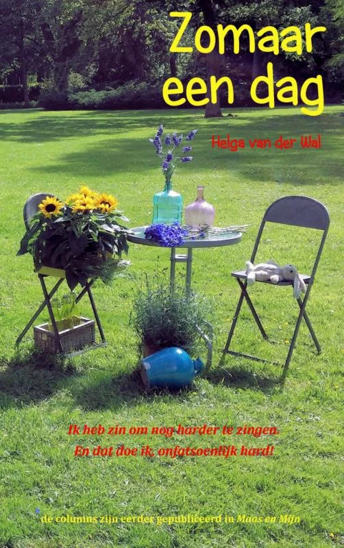 Zomaar een dag – Helga van der Wal – boek cover