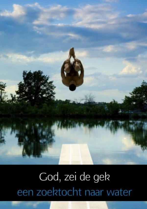 God, zei de gek – Verboom – boek cover