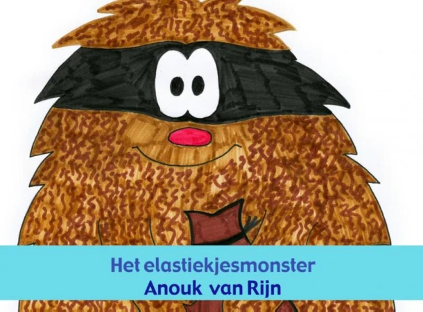Het elastiekjesmonster – Anouk van Rijn – boek cover