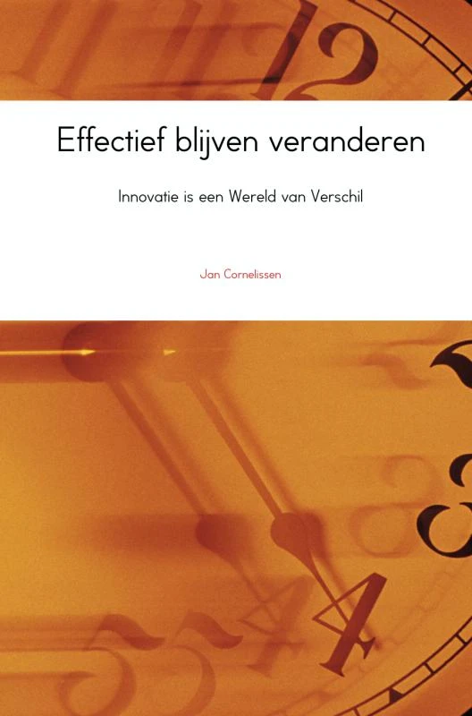 Effectief blijven veranderen – Jan Cornelissen – boek cover