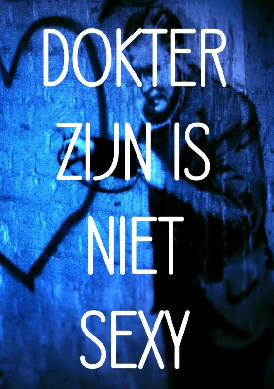 DOKTER ZIJN IS NIET SEXY – Dokter Rood – boek cover