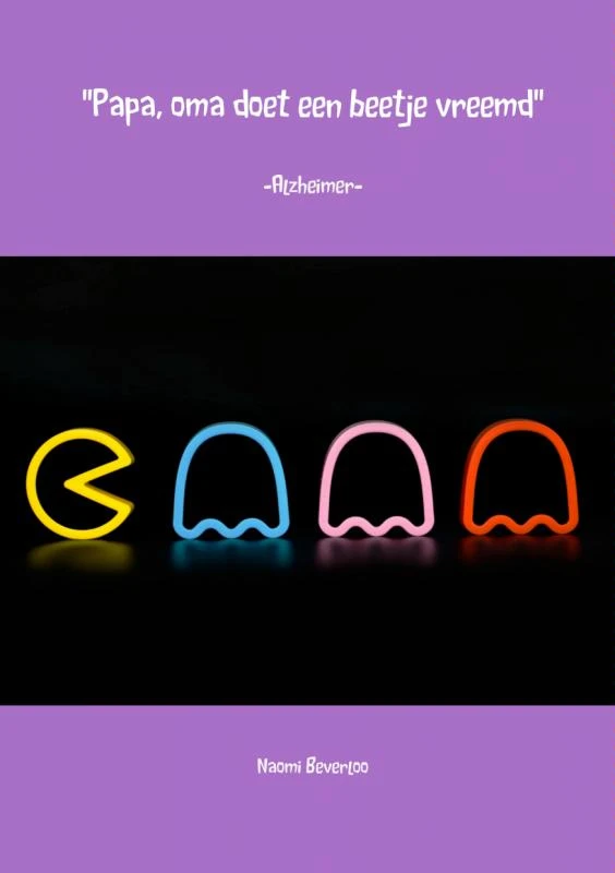 Papa, oma doet een beetje vreemd – Naomi Beverloo – boek cover
