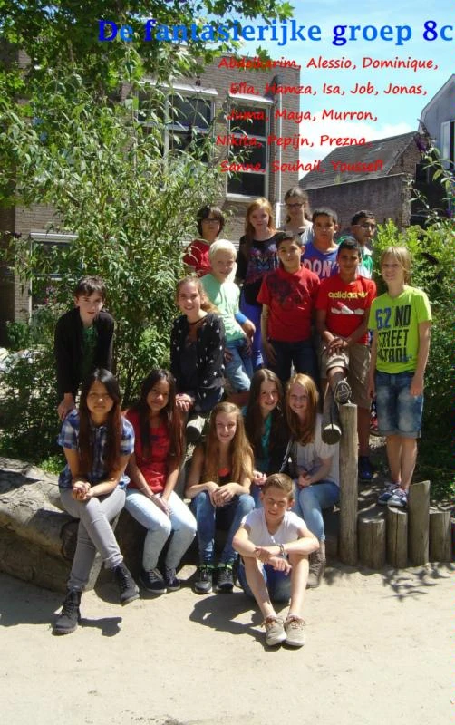 De fantasierijke groep 8C – Lucas van Leyden School – boek cover