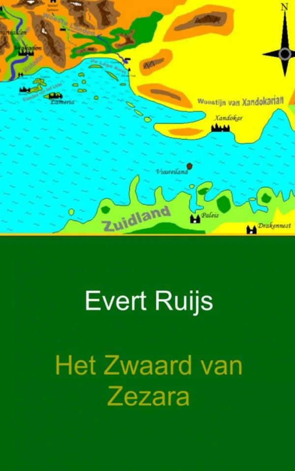 Het Zwaard van Zezara – Evert Ruijs – boek cover