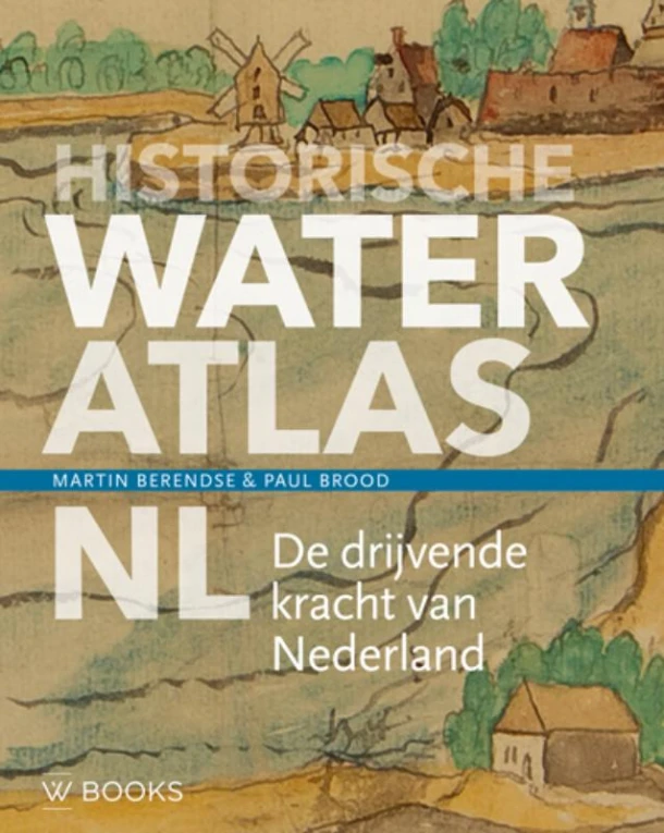Historische wateratlas NL – Martin Berendse – boek cover