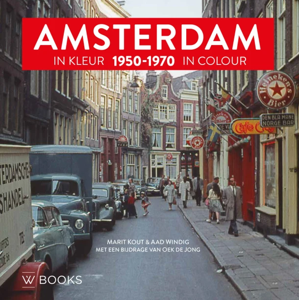 Amsterdam in kleur – Marit Kout – boek cover