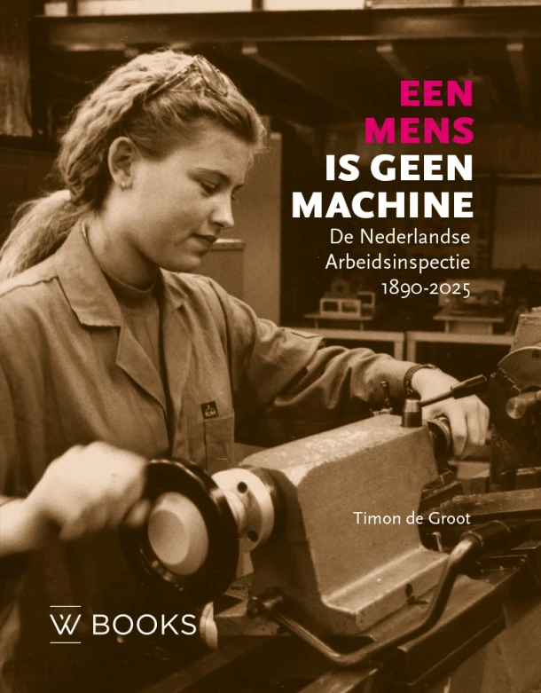 Een mens is geen machine – Timon de Groot – boek cover