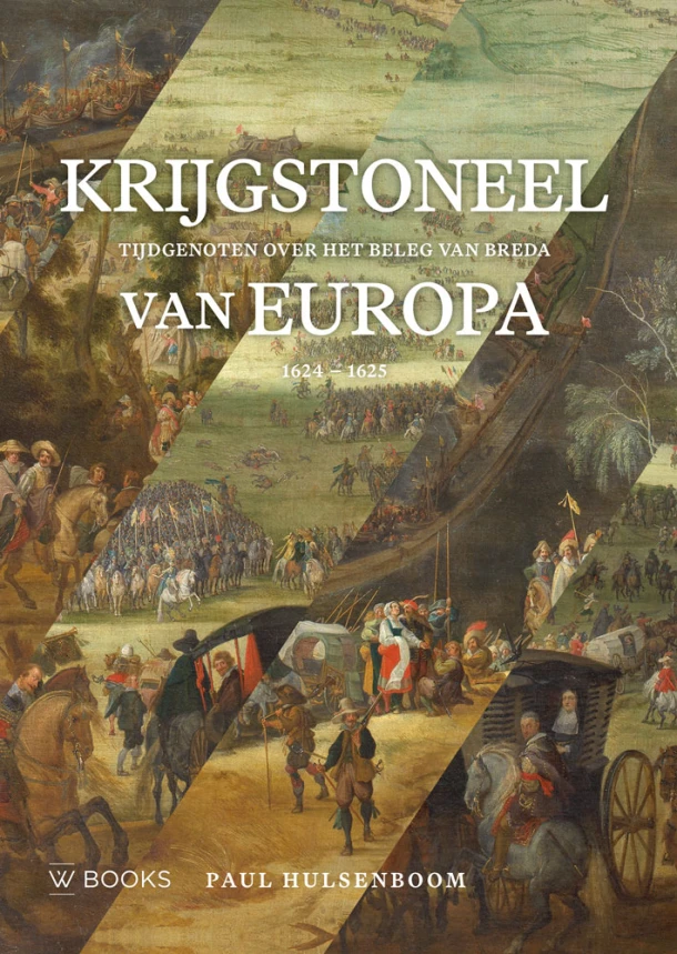 Krijgstoneel van Europa – Paul Hulsenboom – boek cover