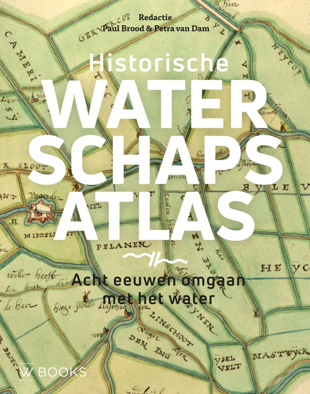 Historische waterschapsatlas – Paul Brood – boek cover