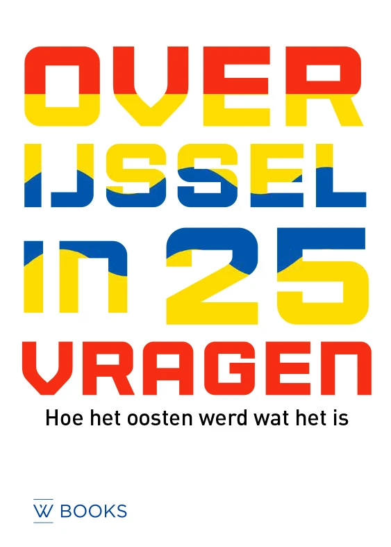 Overijssel in 25 vragen – Martin van der Linde – boek cover