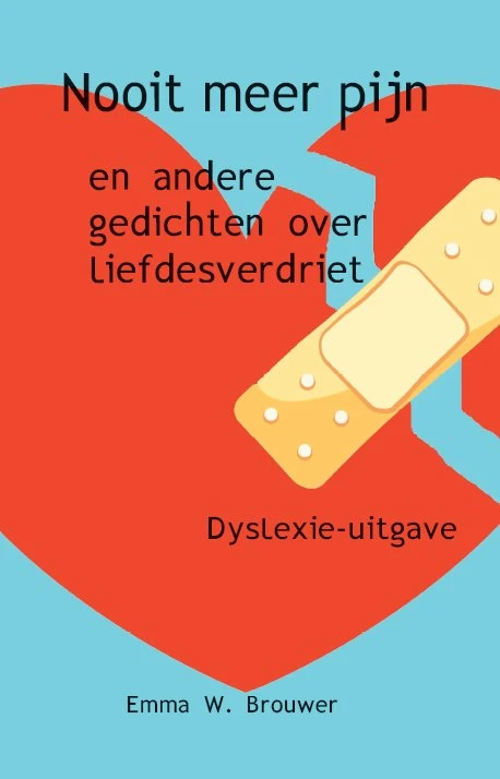 Nooit meer pijn – Emma W. Brouwer – boek cover
