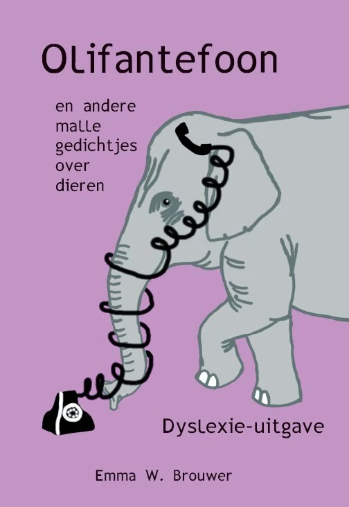 Dyslexie-uitgave – Emma W. Brouwer – boek cover