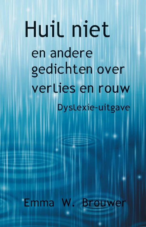 Huil niet – Emma W. Brouwer – boek cover