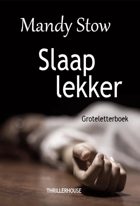 Slaap lekker - Groteletterboek – Mandy Stow – boek cover