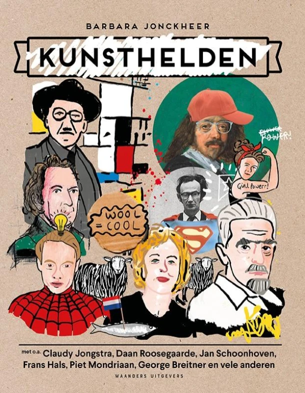 Kunsthelden – B. Jonckheer – boek cover