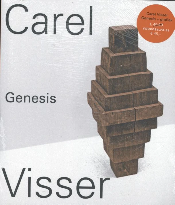 Carel Visser Genesis + Carel Visser Grafiek/Print – Carel Blotkamp – boek cover