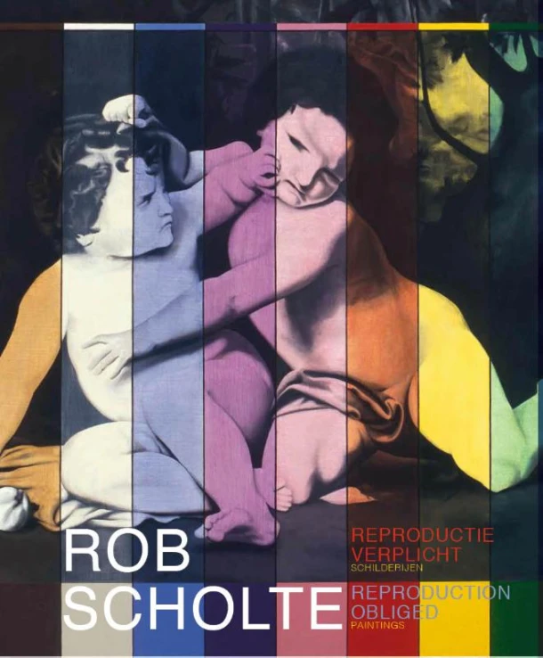 Rob Scholte - Reproductie verplicht|schilderijen – Ralph Keuning – boek cover