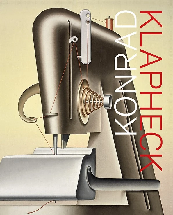 Konrad Klapheck – Alex de Vries – boek cover
