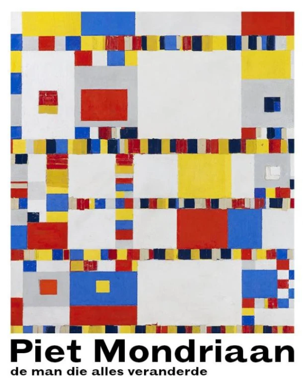 Piet Mondriaan - de man die alles veranderde – Lieke Wijnia – boek cover