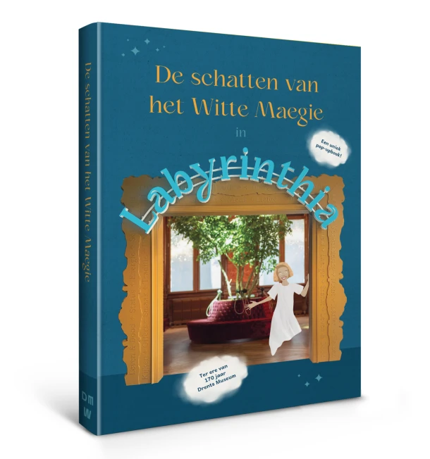 De schatten van het Witte Maegie in Labyrinthia – * – boek cover