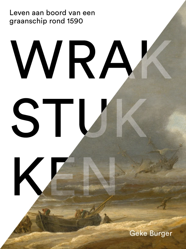 Wrakstukken – Geke Burger – boek cover