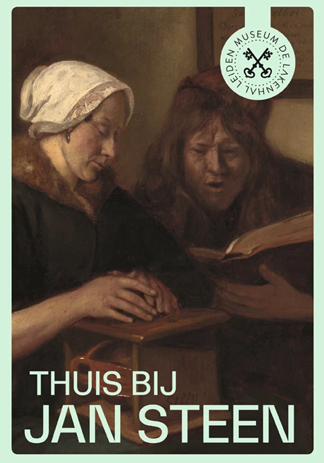Thuis bij Jan Steen – Gerdien Verschoor – boek cover