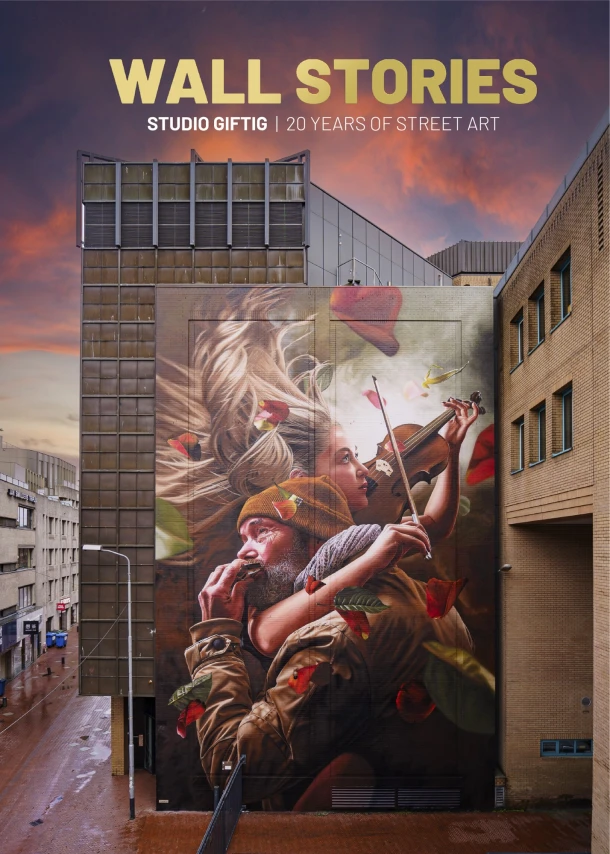Wall Stories: 20 Years of Street Art – Niels van Swaemen – boek cover