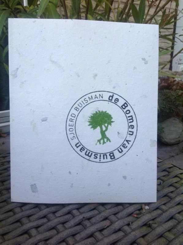 De Bomen van Buisman - Sjoerd Buisman – Werner van den Belt – boek cover