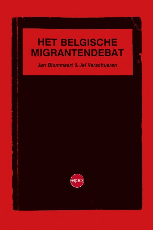 Het Belgische migrantendebat – Jan Blommaert – boek cover