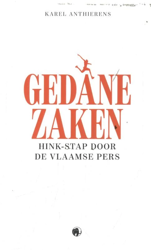 Gedane zaken – Karel Anthierens – boek cover