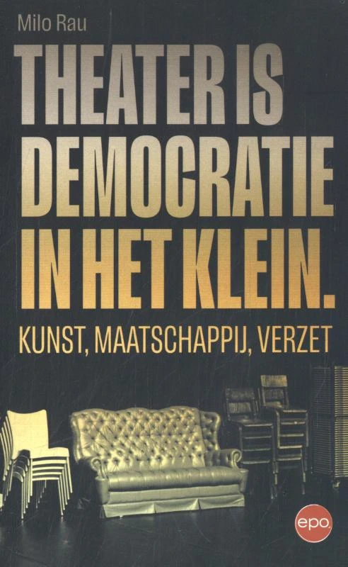 Theater is democratie in het klein – Milo Rau – boek cover