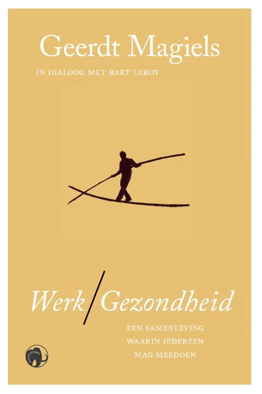 Werk / Gezondheid – Geerdt Magiels – boek cover