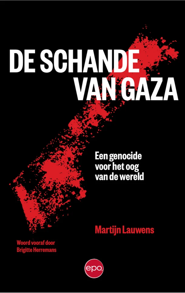 De schande van Gaza – Martijn Lauwens – boek cover