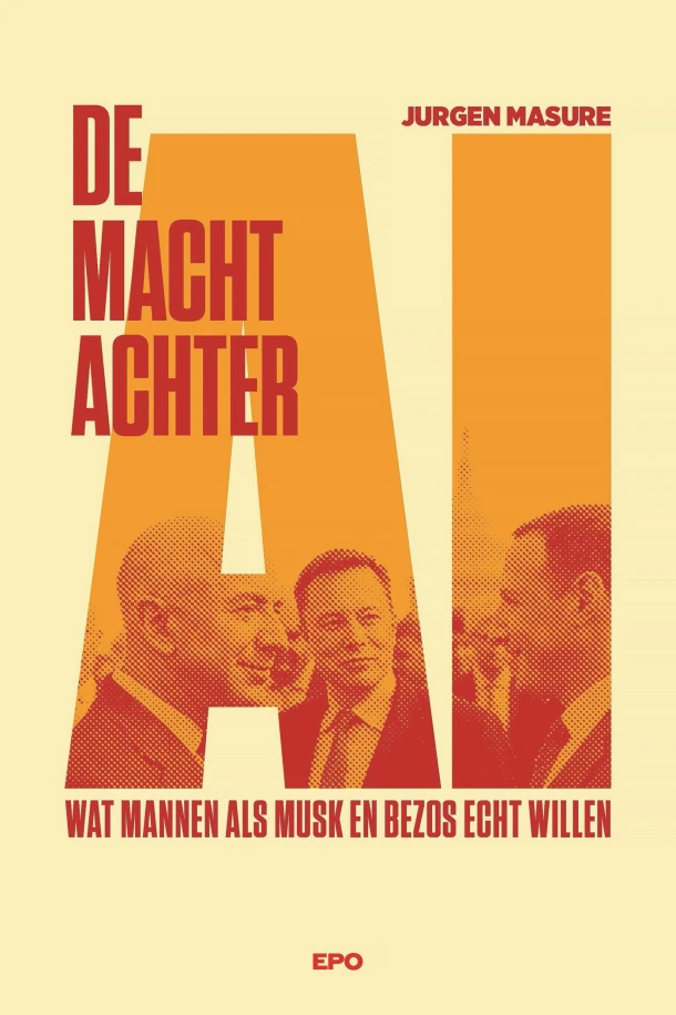 De macht achter AI – Jurgen Masure – boek cover