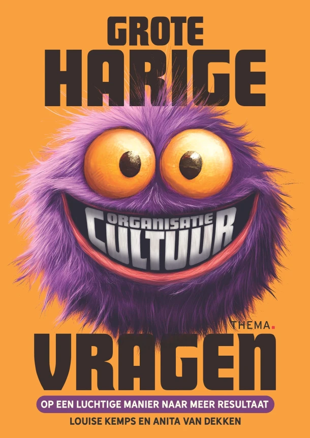 Grote harige (organisatiecultuur)vragen – Louise Kemps – boek cover