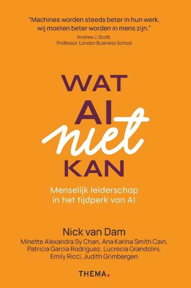 Wat AI niet kan – Nick van Dam – boek cover