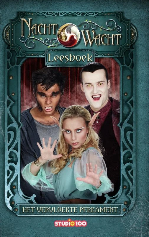 Het vervloekte perkament leesboek – Studio 100 – boek cover