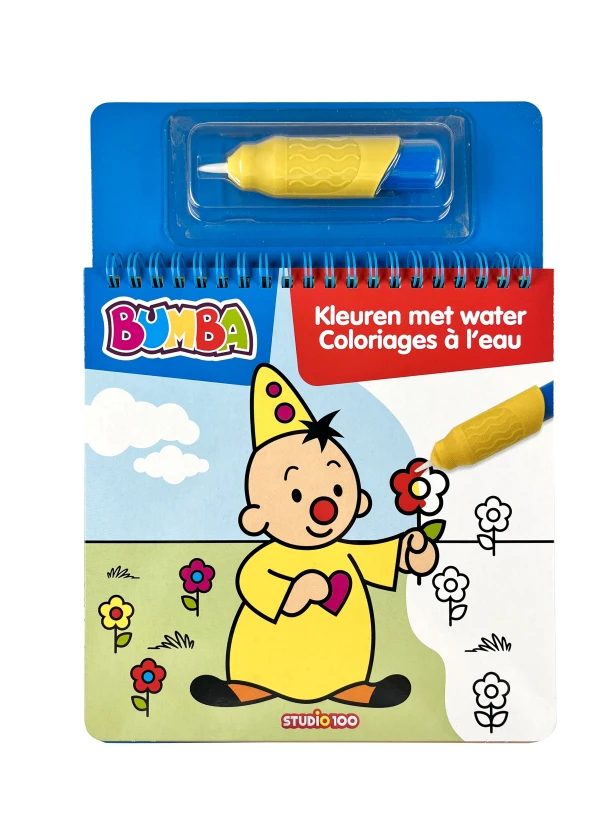 Bumba : kleurboek- Kleuren met water – Studio 100 – boek cover