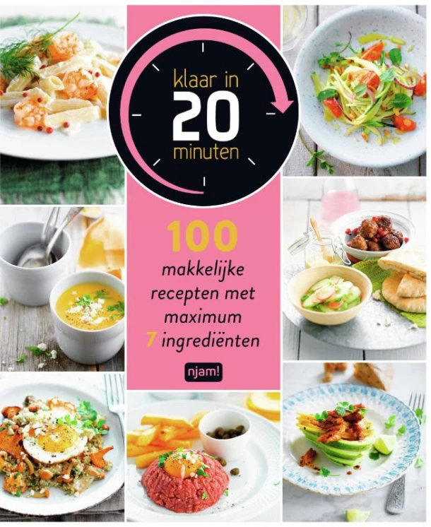 Njam : Klaar in 20 minuten – Njam! – boek cover